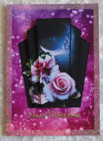 Moondust Roses - Art Deco Stacker by Faye Volo