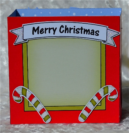 3D Christmas Diorama Shadow Box Card Mini Kit - Santa has Presents by Faye Volo