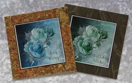 Mystic Blooms Card Toppers - Set of 4 by Faye Volo
