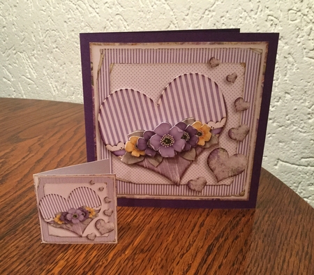 Vintage Hearts and Wildflowers 113 by Fia Tummers