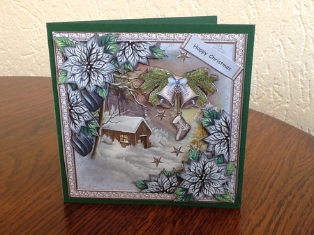 Winter Cabin In The Snow Mini Kit Christmas by Fia Tummers