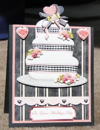 Wedding Cake Over the Edge by Fran Howell