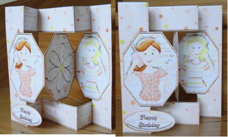 Best Friends Forever Octagon Pop Out Card Featured Gallery Photo