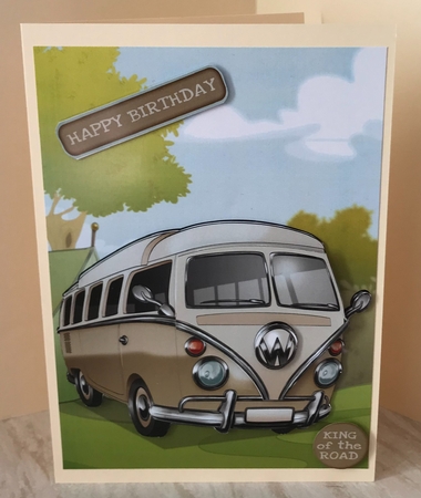 Camper Van Cream by Fran Turner