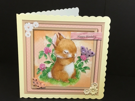 Cute Easter Bunny 2 by Fran Turner