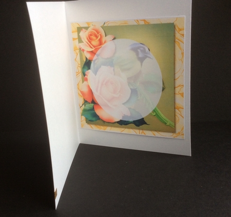 Oriental Bird & Roses by Fran Turner