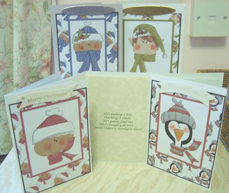 Christmas Head Toppers 2 by Fran Turner