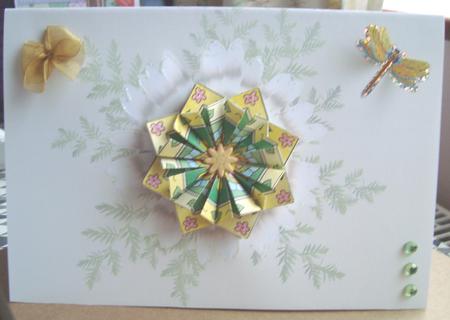 Painted Daisy Background & Matching Insert Kit by Fran Turner