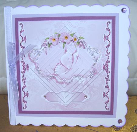 Birthday Butterfly Diamond Pyramid by Fran Turner