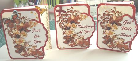 Autumn Toppers by Fran Turner
