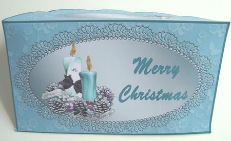 Christmas Candles Decoration Moneywallet by Fran Turner