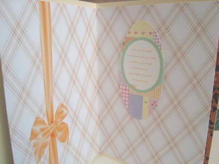 Heavenly Flower Backing Sheet by Fran Turner