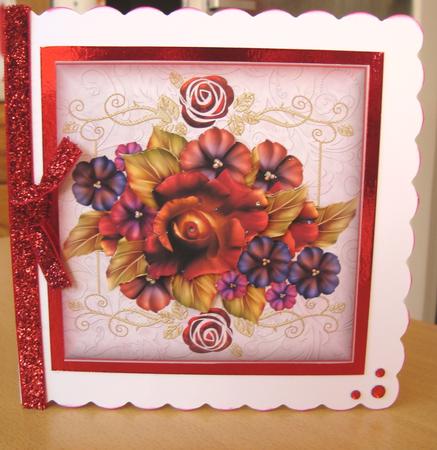 Floral Fantasy for Birthday or Any Occasion by Fran Turner