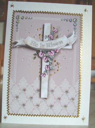 Joy in Jesus Card Topper by Fran Turner