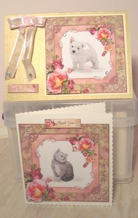 Kitten & Puppy Toppers by Fran Turner