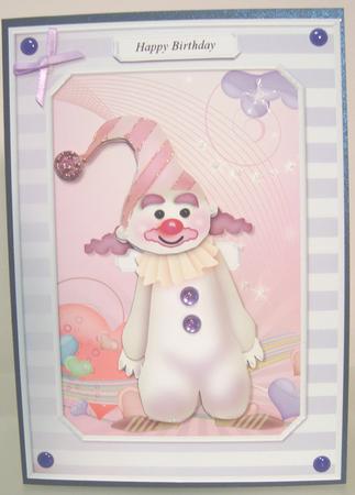 Birthday Clown by Fran Turner