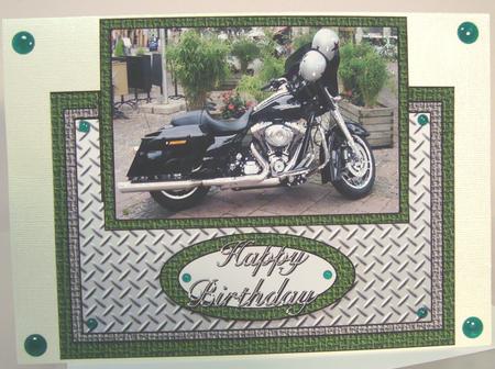 Harley Davidson Over the Edge by Fran Turner