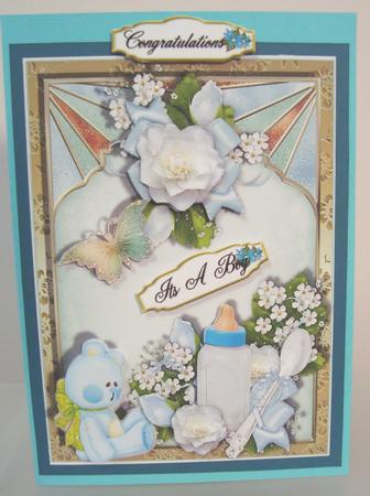New Baby Boy by Fran Turner