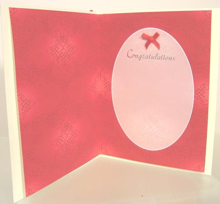 Red Fancy Insert by Fran Turner