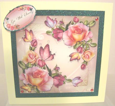 Romantica Roses & Butterflies + Decoupage by Fran Turner