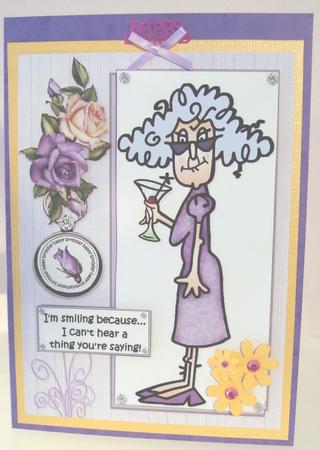 Is That Stella Smiling? Quick Card by Fran Turner