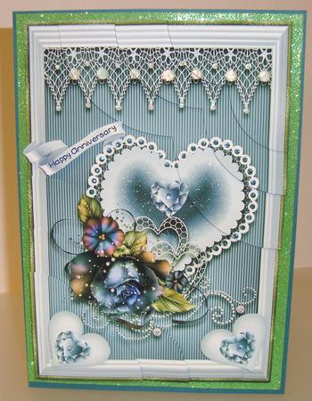 Romance & Lace Card Topper Mini Kit by Fran Turner