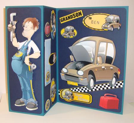 Mechanic Dude Kit by Fran Turner