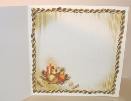 8x8 Christmas Ornaments in Luxury Frame Insert Plate by Fran Turner