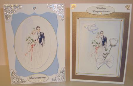 Wedding 2 Card Sheet by Fran Turner