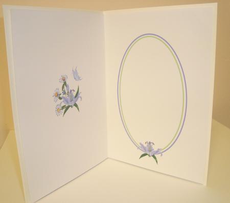 Lilac Flowers Insert by Fran Turner