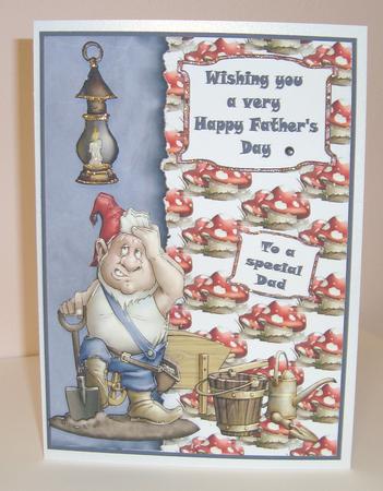 Preparing the Garden on Father's Day by Fran Turner