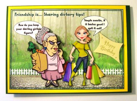 Friendship Is -  by Fran Turner