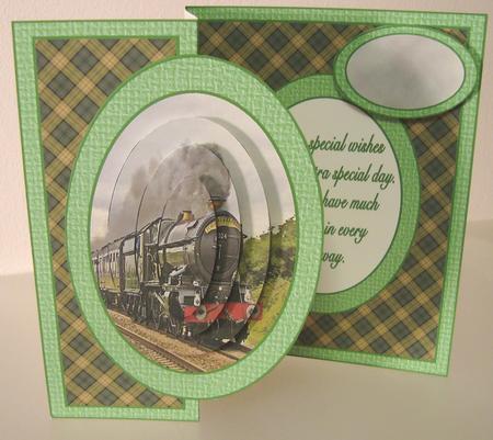 Steam Train Mini Kit by Fran Turner