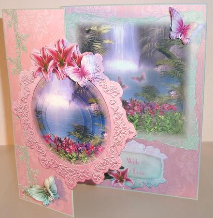 Lily Waters No Holes Fold Mini Kit by Fran Turner