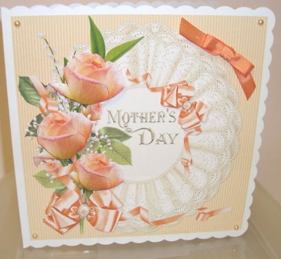 8x8 Just Peachy for Mothers Day by Fran Turner