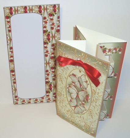 Double Pop Out Card - Thank You Butterflies 2 by Fran Turner