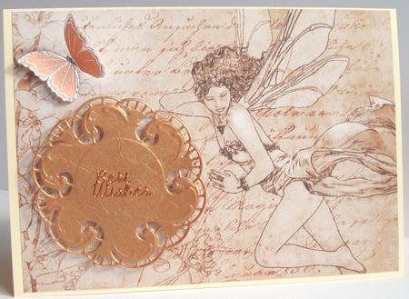 Forest Fairy Acantha Backing Paper by Fran Turner