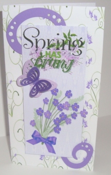 Floral Spring Card by Fran Turner