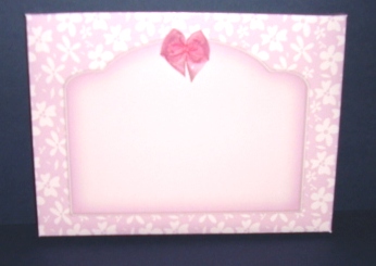 Pretty Floral 5" x 7" Card Box Mini Kit by Fran Turner