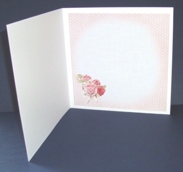 8x8 Shabby Chic Musical Interlude Insert Plate by Fran Turner