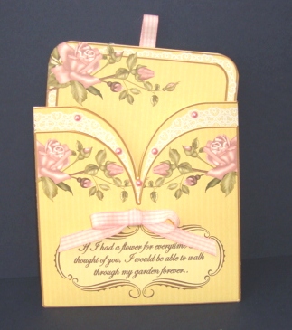 Pinkl Rose If I Had a Flower Vintage Pocket Pull Card Kit by Fran Turner