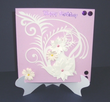 498 Fancy Flower Topper by Fran Turner