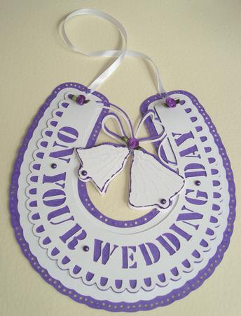 Bridal Horseshoe with Wedding Bells multi formats by Fran Turner