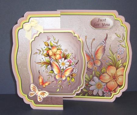 Butterflies and Flowers Fold Back Mini Kit by Fran Turner