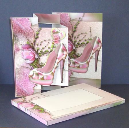 3 Panel Mongolia Ladies Card by Fran Turner