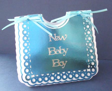 New Baby Bib Ss by Fran Turner