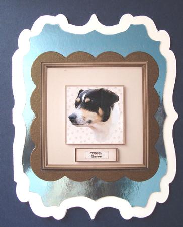 Fancy Shape Card Template And Mats by Fran Turner