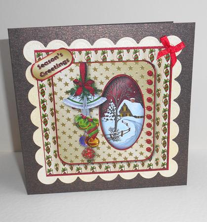 Pretty Pictures Mini Kit - Christmas Night by Fran Turner