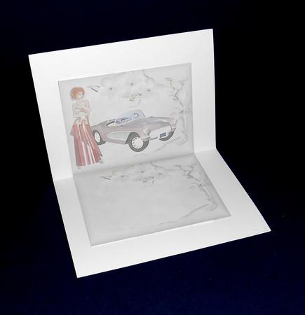 I Love My Chevrolet Corvette Insert by Fran Turner