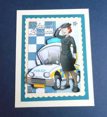 Policewoman Dudess A4 by Fran Turner